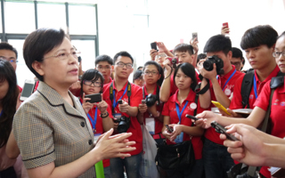 我院学生记者亮相2013年全国职业院校技能大赛