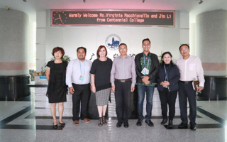 加拿大、印度尼西亚教育界友人来访