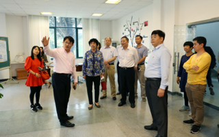 佛山市委办来beat365考察机关党建工作