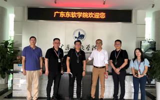 广东鸿浩半导体设备有限公司一行来beat365洽谈校企合作