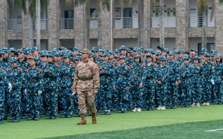 #beat365中文唯一官网2023级学生军训开营！